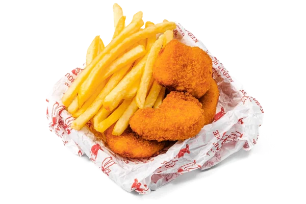 Картопля Фрі + нагетси