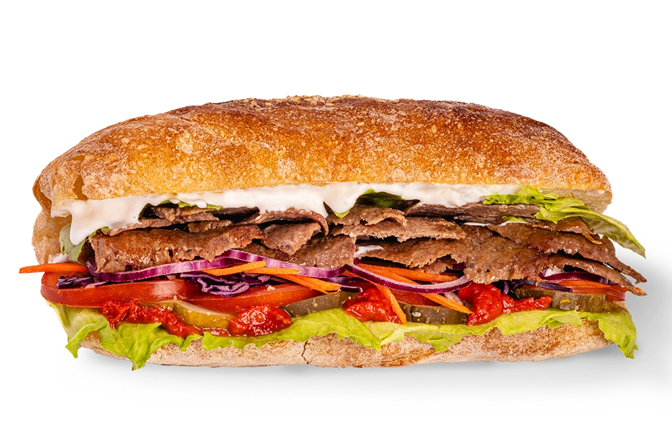 Телячий паніні донер кебаб доставка